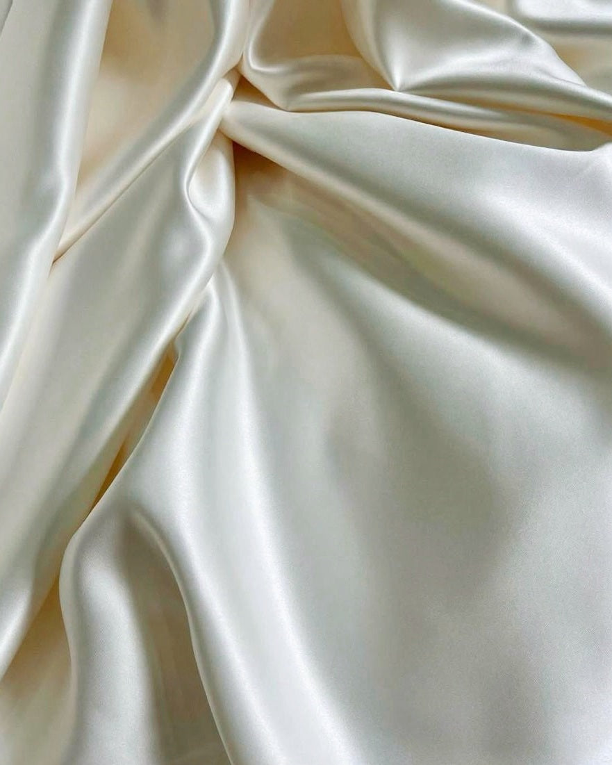 Vivienne Strapless Satin Cape Gown (Pre-Order 14 Days)