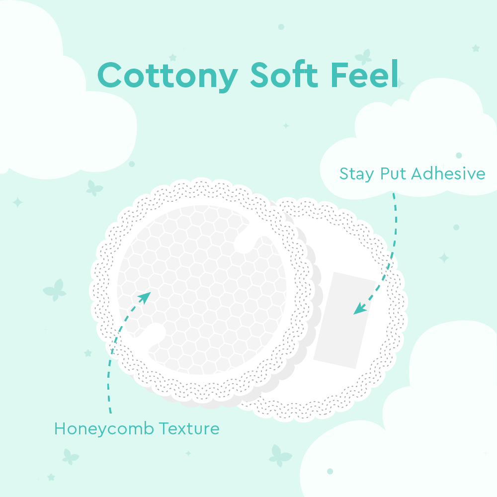 Butterfly Nursing Pads 30 Pcs