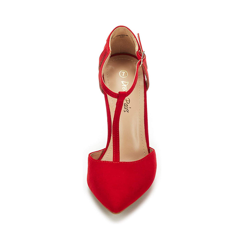 Strappy High Heel Pump Shoes