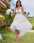 Wholesale Dreamy Tulle High Low Wedding Dress
