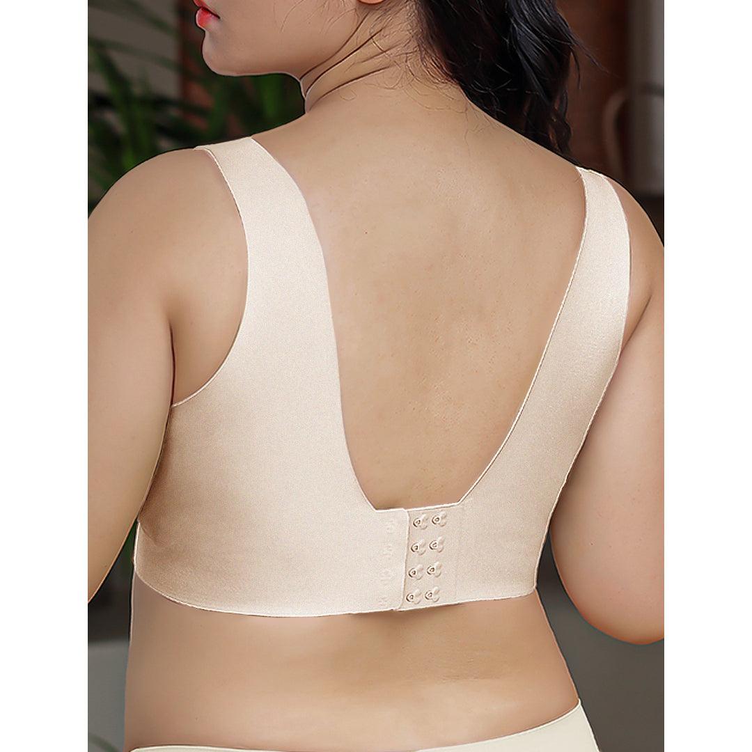 Helena Scalloped Design Natural Uplift Adjustment Bra For Cup DDD-I